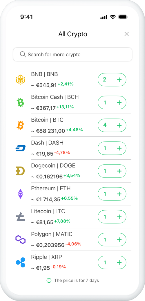 Payperless wallet pin-code